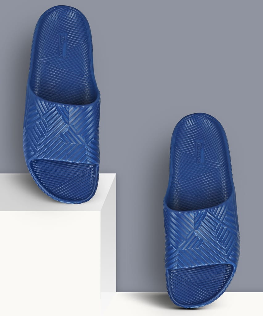 Best Men Paragon EVK10924G Men's Waterproof Blue Sliders with Comfortable Anti-Skid Sole 2025 at