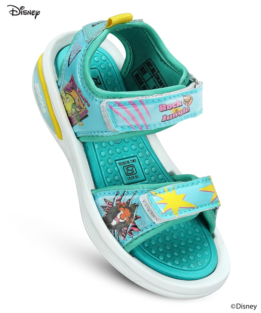 Sophisticated Kids Paragon Disney Kids' Blue Velcro Sandals | Comfortable & Anti-Skid Sole 2025 