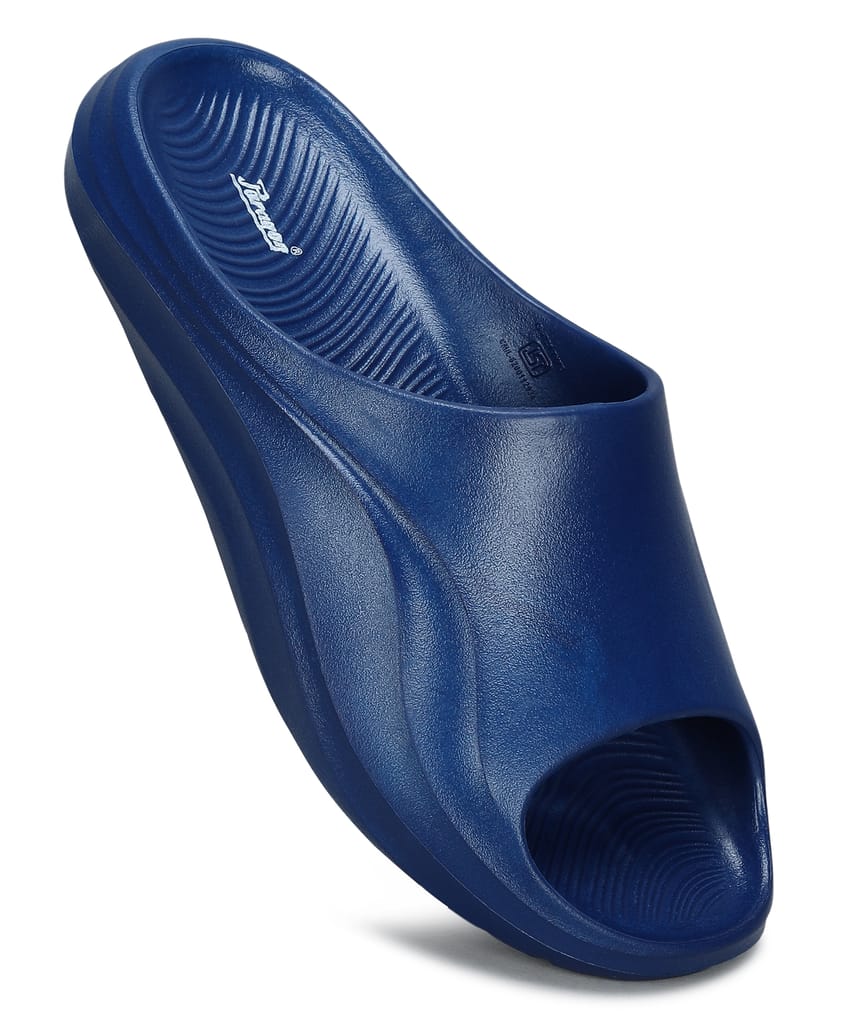 Chic Men Paragon Men's Watreproof Blue Sliders with Comfortable Anti-Skid Sole 2025 at ShopCircu