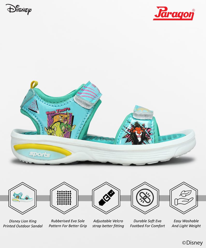 Sophisticated Kids Paragon Disney Kids' Blue Velcro Sandals | Comfortable & Anti-Skid Sole 2025 