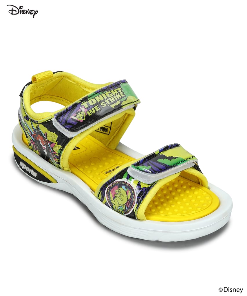 Affordable Kids Paragon Disney Kids' Yellow Velcro Sandals | Comfortable & Anti-Skid Sole 2025 a