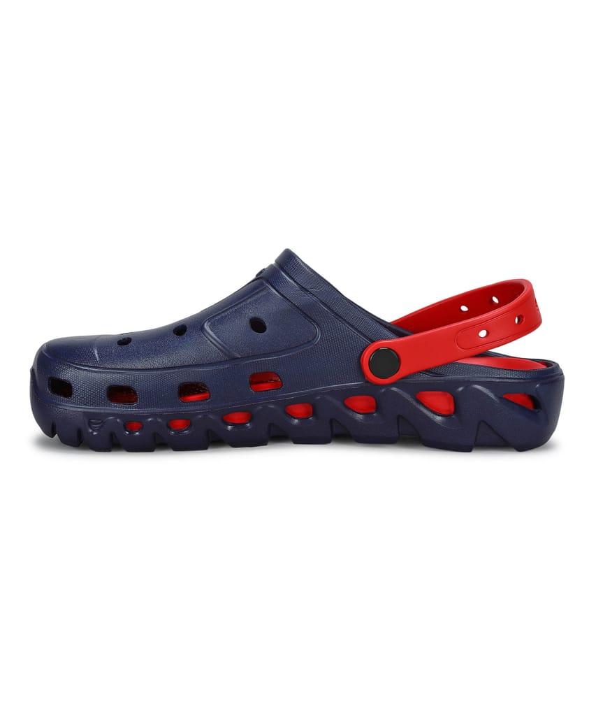Luxurious Men Paragon Men's Slip-on Navy Blue Sandals for Men | Comfortable Sole & Durable 2025 