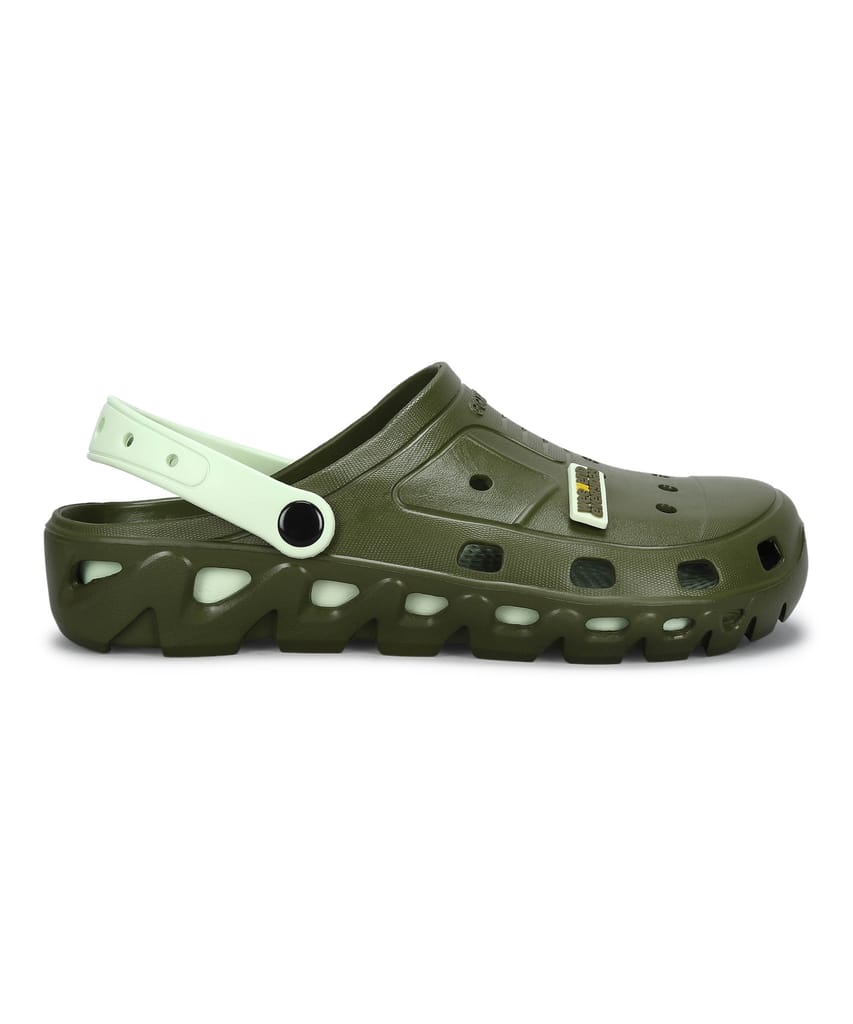 Paragon Men's Slip-on Pastel Green Sandals for Men | Comfortable Sole & Durable