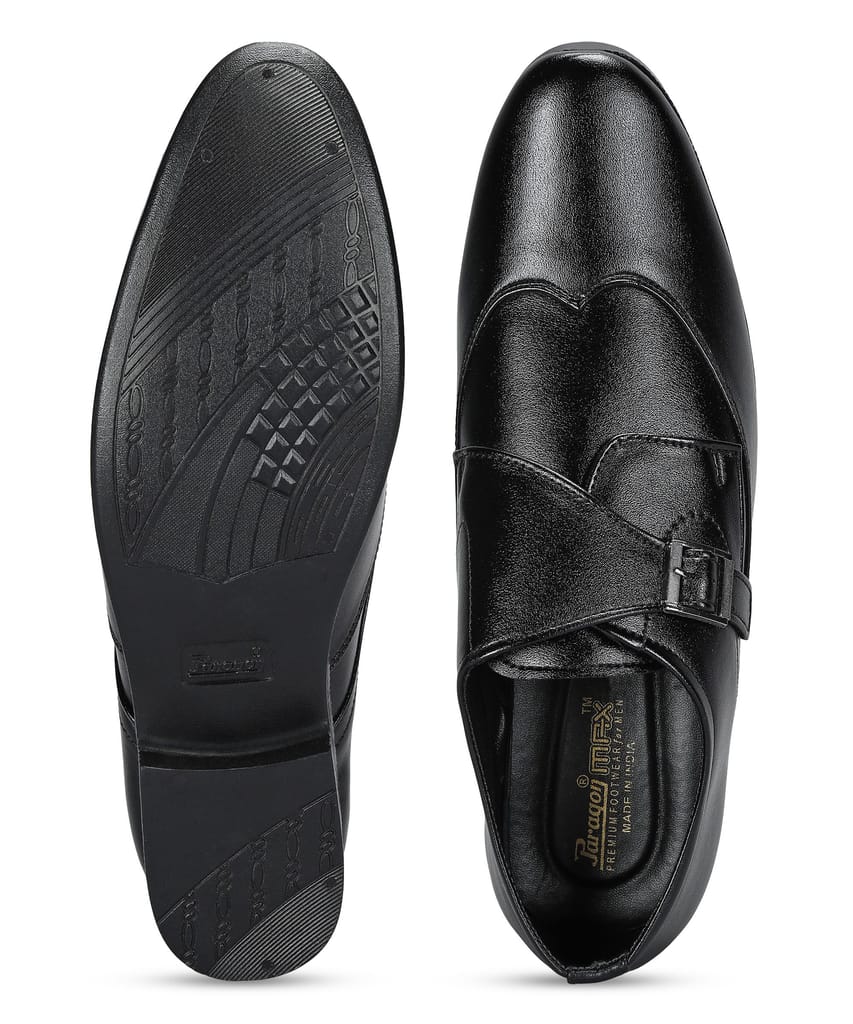 Best Men Paragon Men's Black Formal Shoes with Buckle| Durable & Sturdy for Outdoor Wear 2025 at Best Men Paragon Men's Black Formal Shoes with Buckle| Durable & Sturdy for Outdoor Wear 2025 at