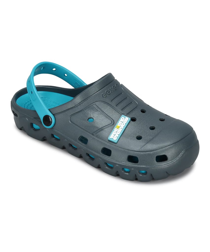Top Men Paragon Men's Slip-on Grey-Turquoise Sandals for Men | Comfortable Sole & Durable 2025 a