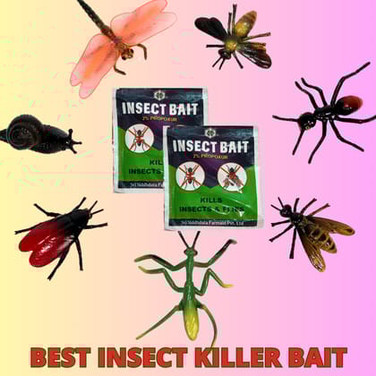 Best Cockroach Killer & Other Insects Killer Bait | Effective For Cockroaches ,Flies & Other Insect (Pack Of 2)
