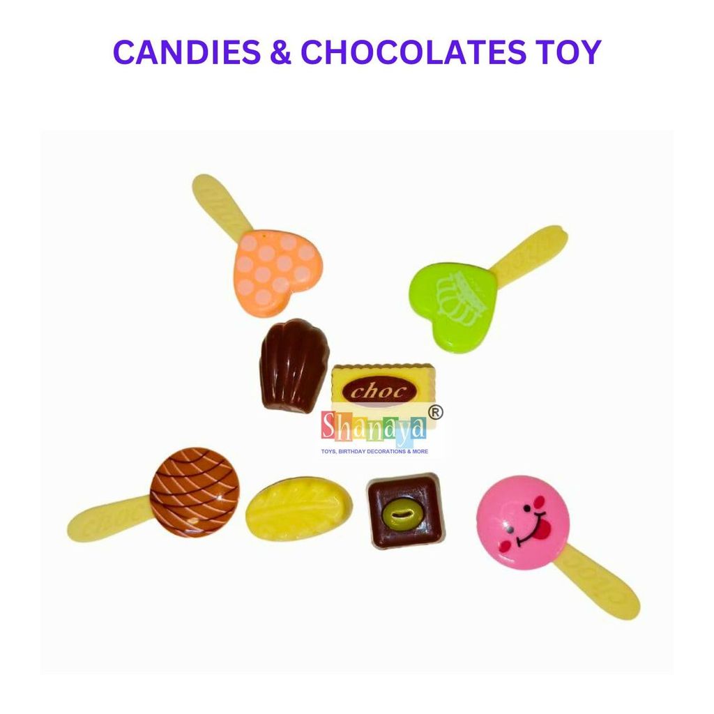 SHANAYA Doll Playset for Girls| Includes Doll, Dessert Toys Like Candies Chocolates | Pretend Play Toys for Kids | Birthday Gift for Girls | Fun & Durable Toy Set for Creative Role Play