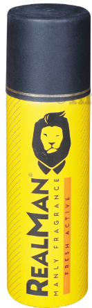 Realman - Manly Fresh Active Deo Spray  (150 ML)