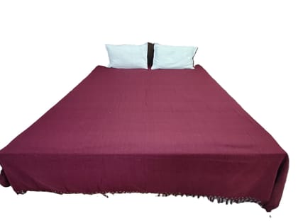 Handloom Double Bed Sheet with Pillow Covers