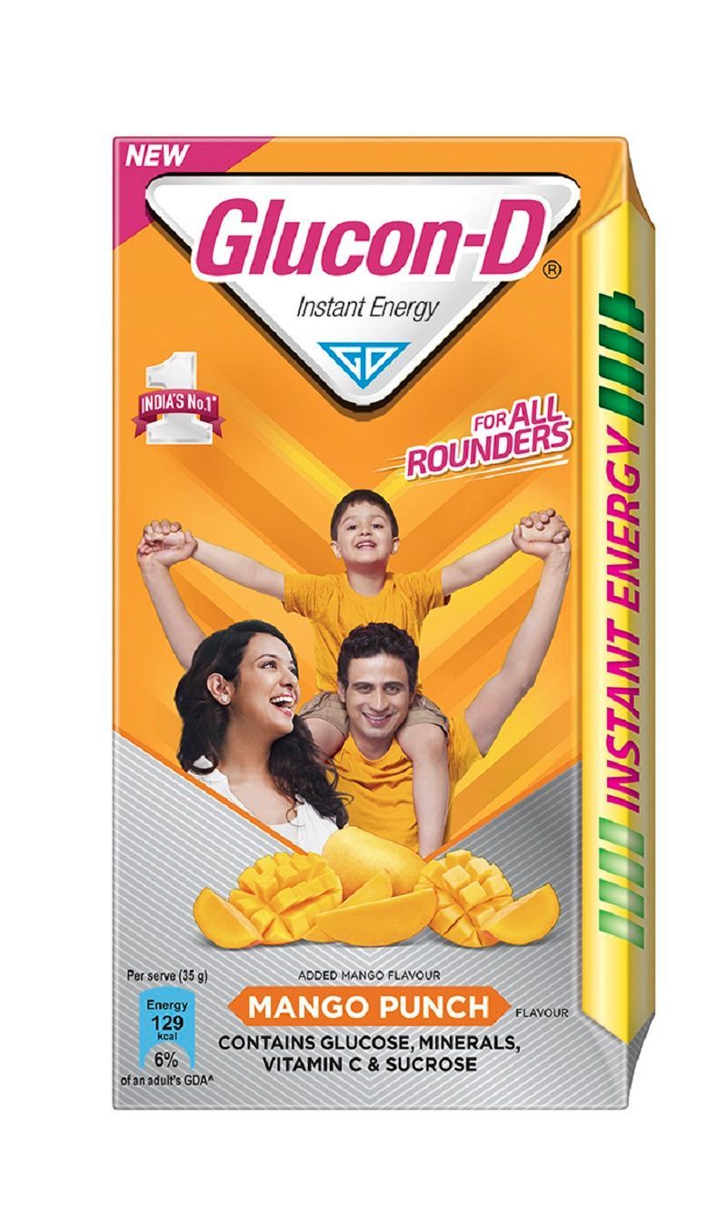 Glucon-D Mango Punch Flavour 75g+50g