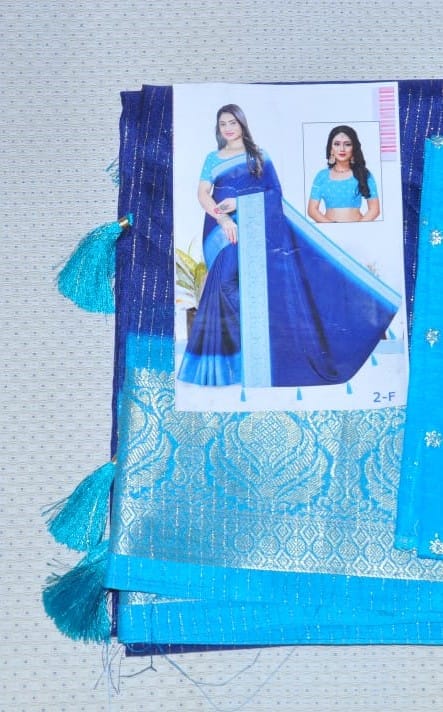 Buy Latest Indian Traditional Saree With Blouse Piece, Saree Fabric: