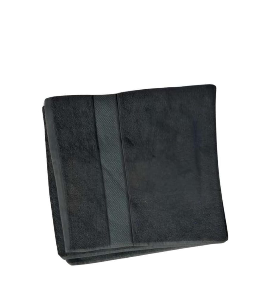 Plush and Absorbent 100% Cotton Bath Towel,Textured Border