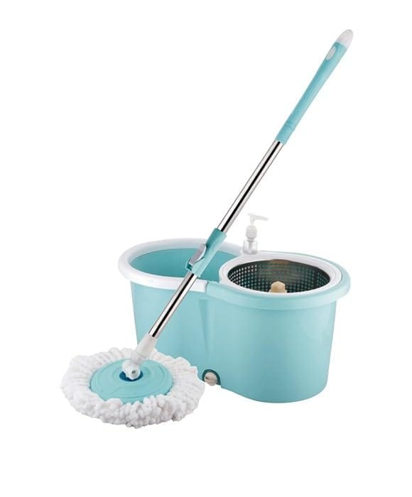 360 Degree Spin Mop with Bucket, Rotating Head, Adjustable Handle
