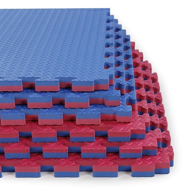 Interlocking Puzzle Mats - High Density EVA Foam Tiles for Home, Gym, Kids Playroom