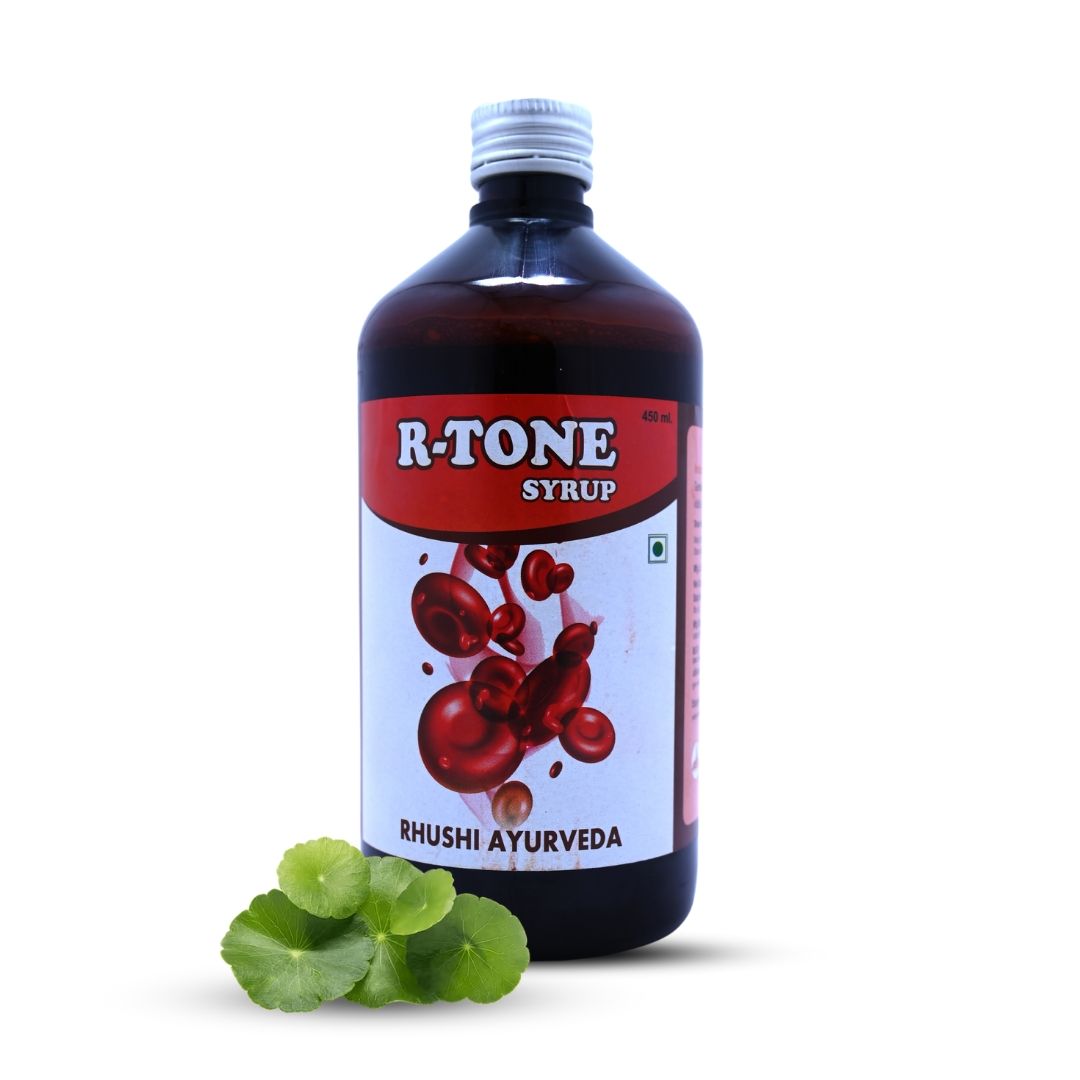 Rhushi Ayurved R-Tone Syrup - Ayurvedic Syrup for Overall Health and Vitality