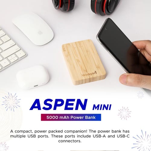 Wangari Aspen Mini 5000mAh Power bank