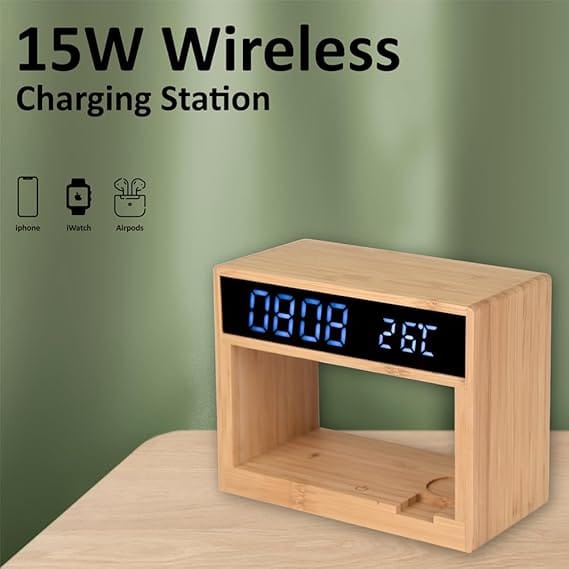 Wangari Cypress 6 in 1 Multifunction Wireless Charging Junction
