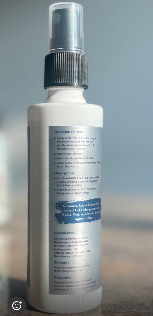 Furgaurd Pro Tick and Flea Spray - Protection against ectoparasites