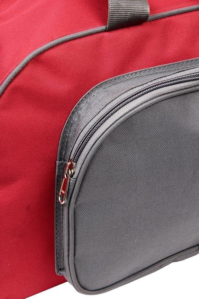 Bleu Big Duffle Bag-Red Grey-Db-302, 30 cm x 50 cm