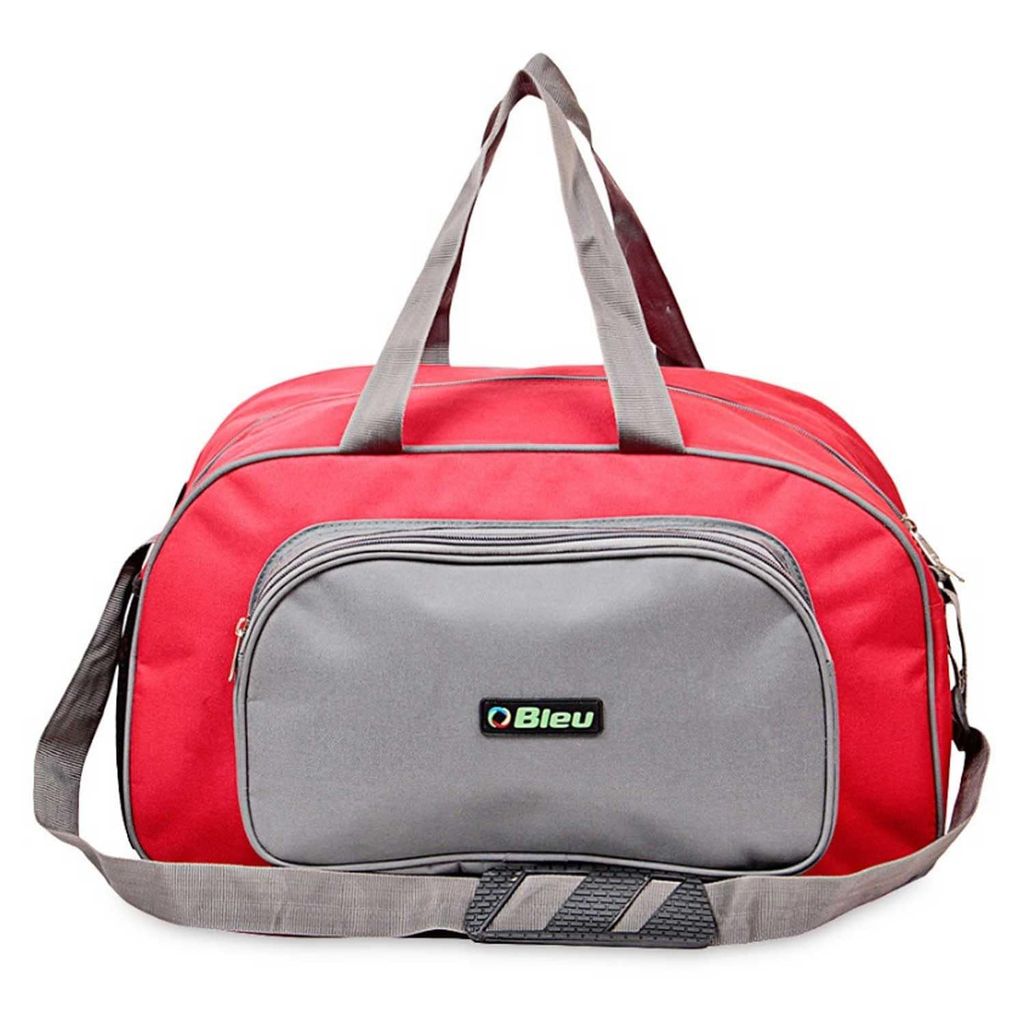 Bleu Big Duffle Bag-Red Grey-Db-302, 30 cm x 50 cm