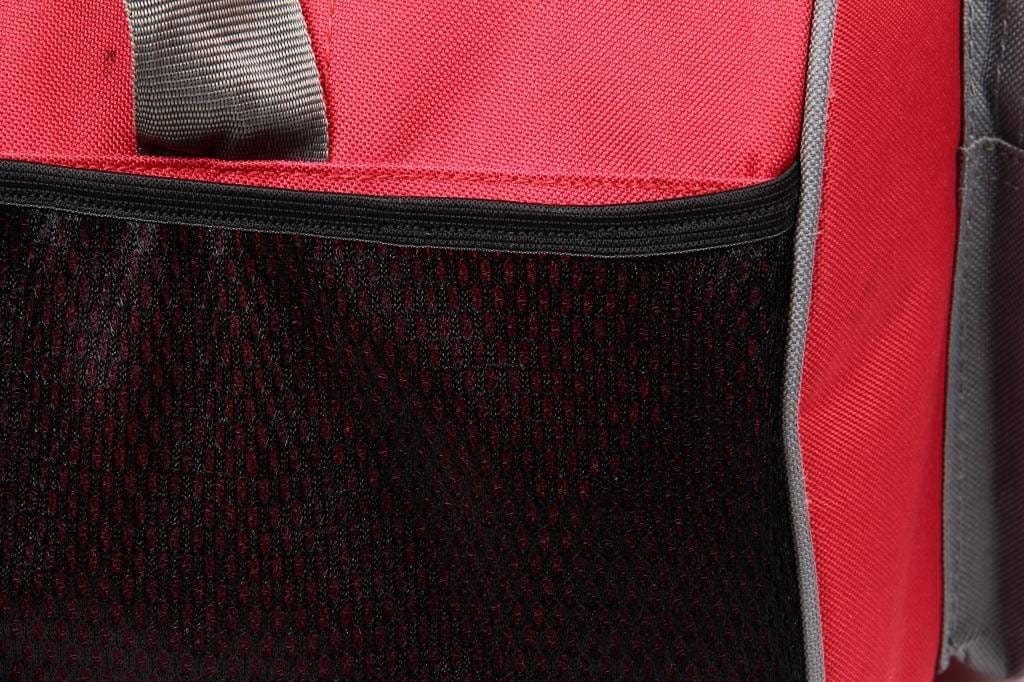 Bleu Big Duffle Bag-Red Grey-Db-302, 30 cm x 50 cm