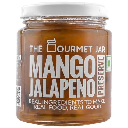 The Gourmet Jar Mango Jalapeno Preserve, 230 G