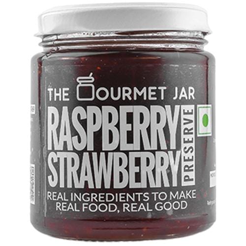 The Gourmet Jar Raspberry Strawberry Preserve, 230 G
