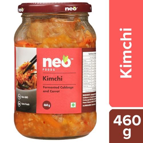 Neo Kimchi, Cabbage & Carrot, Tangy & Sour Condiment, Versatile, Farm Fresh, 460 G