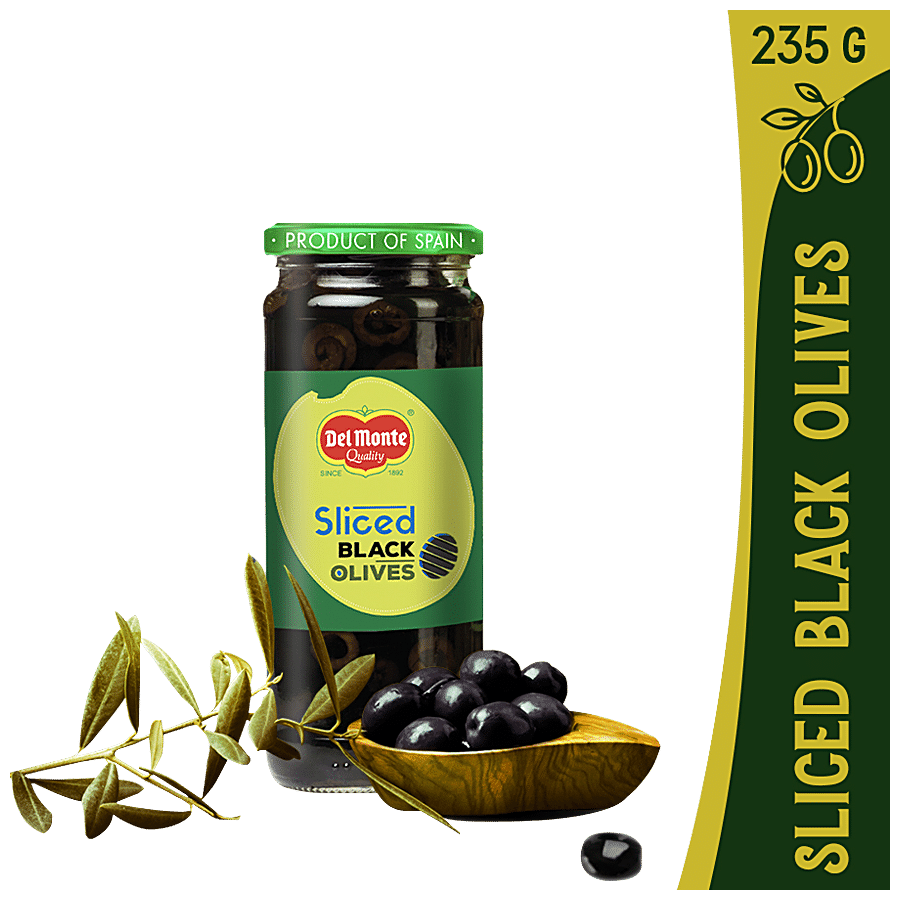 Del Monte Sliced Black Olives, 235 G