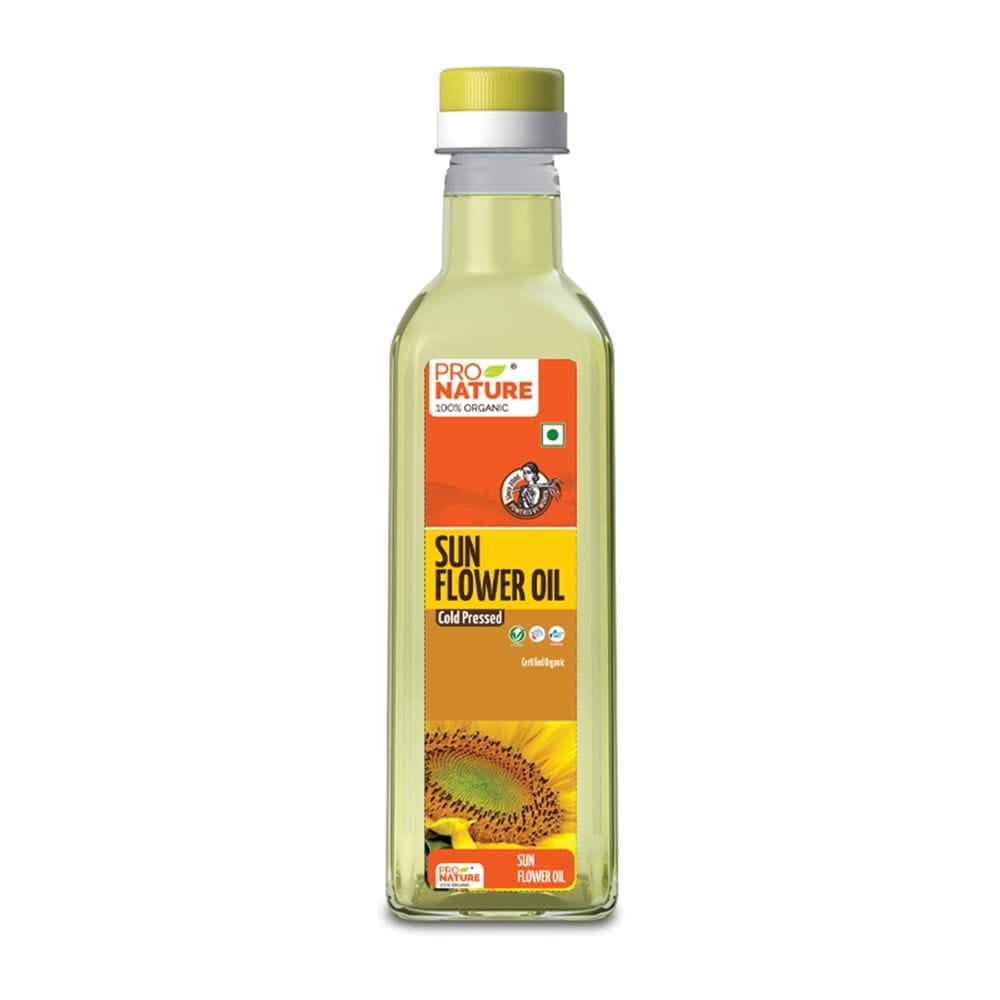 Pro Nature 100% Organic, Oil Combo 2 (Sunflower Oil 500Ml)