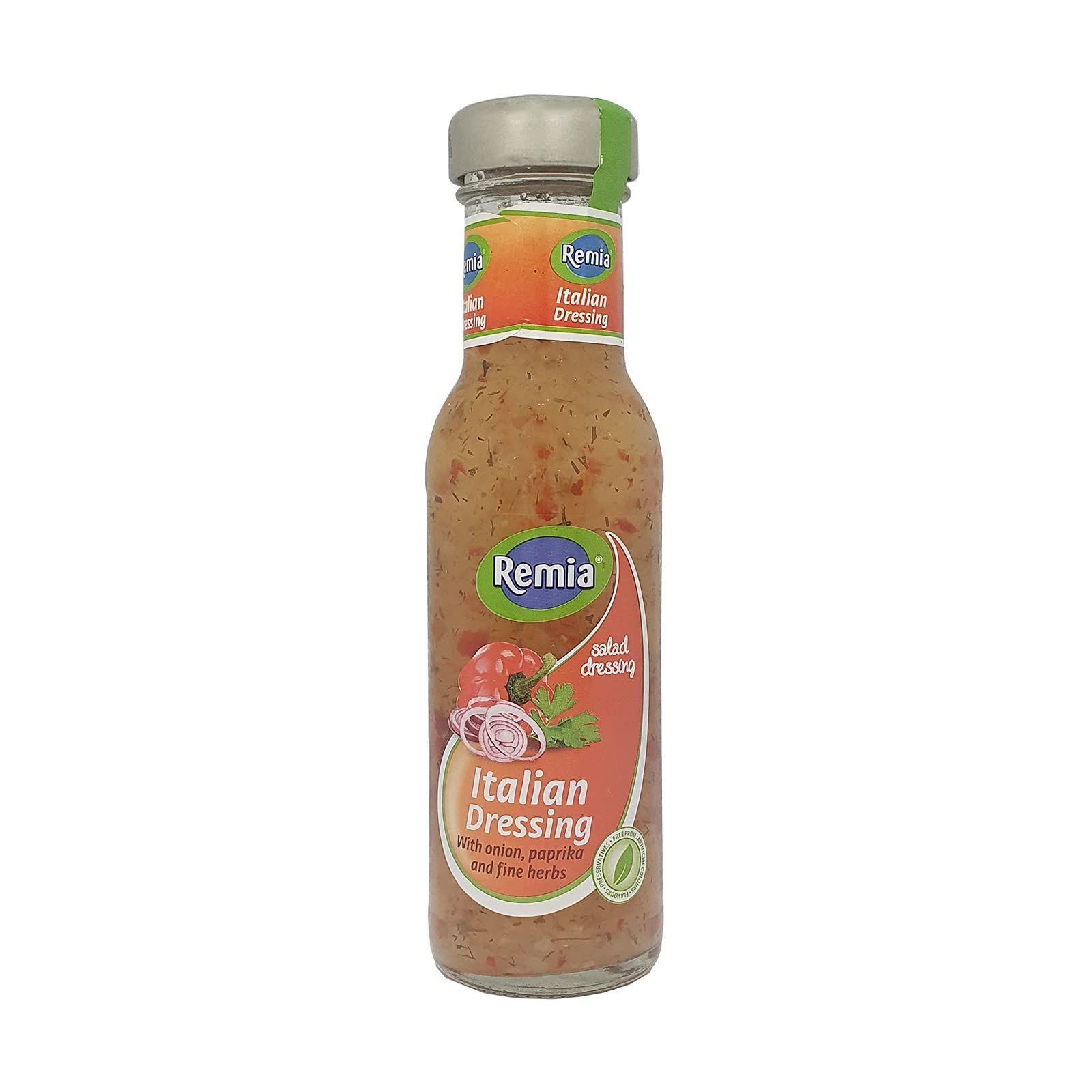 Remia Italian Dressing With Onion, Paprika And Fine Herbs, 8.45 Fl Oz 250 Ml