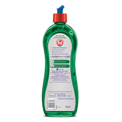 Pril Perfect Active Lime Grease Fighter, 750Ml (Green)