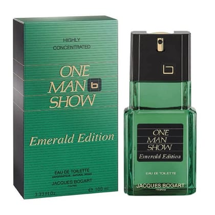 Jacques Bogart One Man Show Emerald Edition Eau De Toilette For Men100ml Perfume