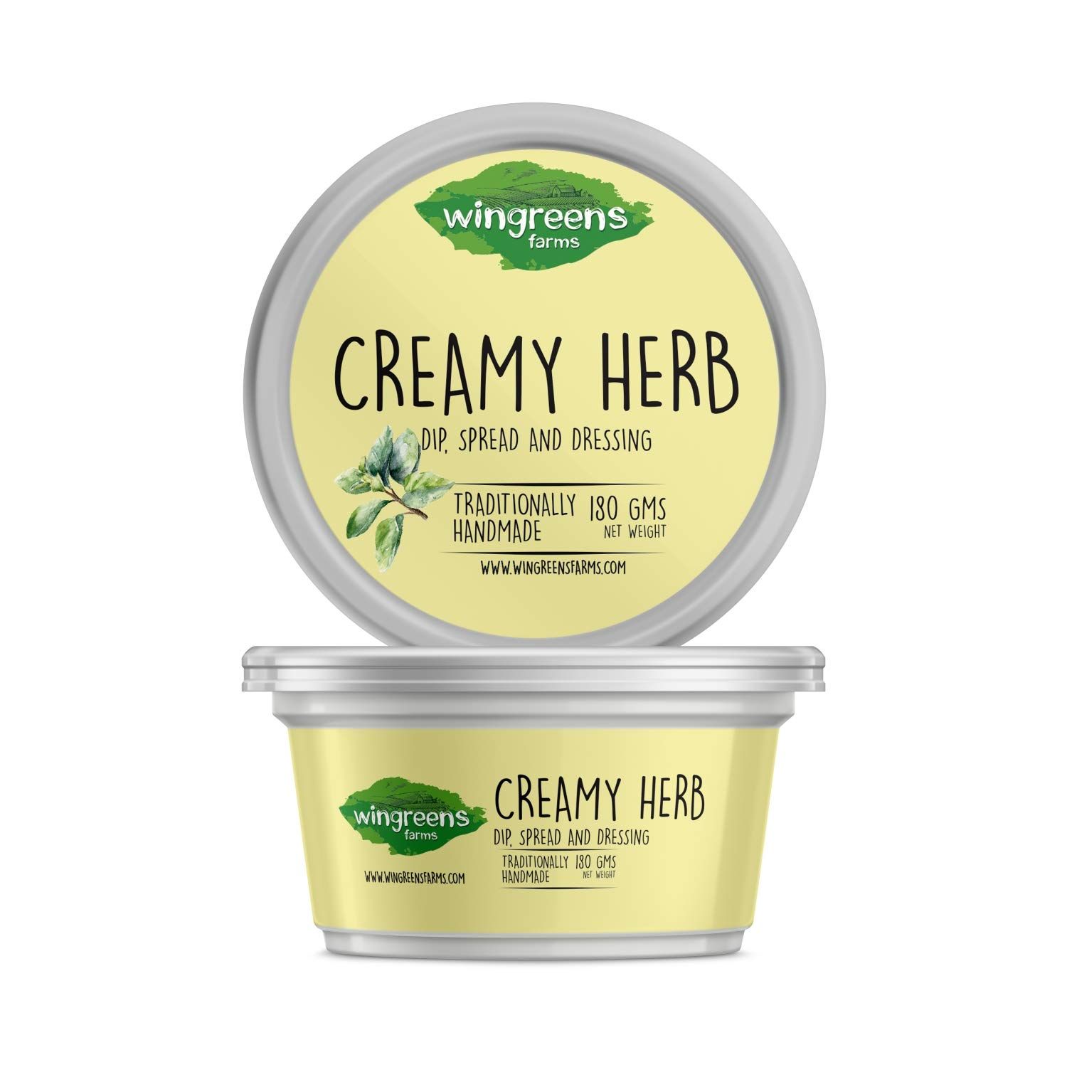 Wingreens Farms Creamy Herb Dip, 180G