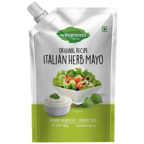Wingreens Farms Original Recipe Italian Herb Mayo Dip & Spread, 450 G