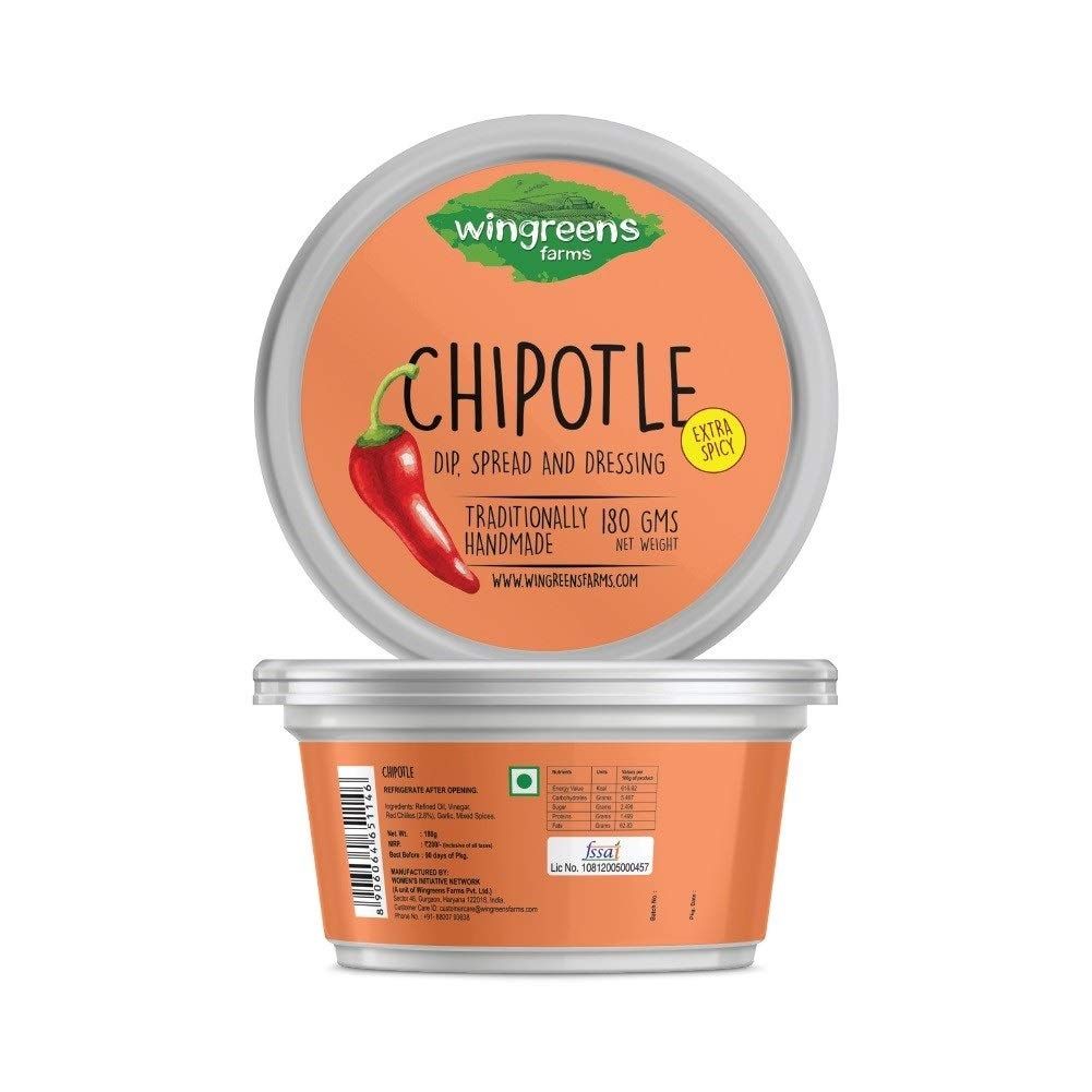 Wingreens Farms Spread Chipotle, 180 G
