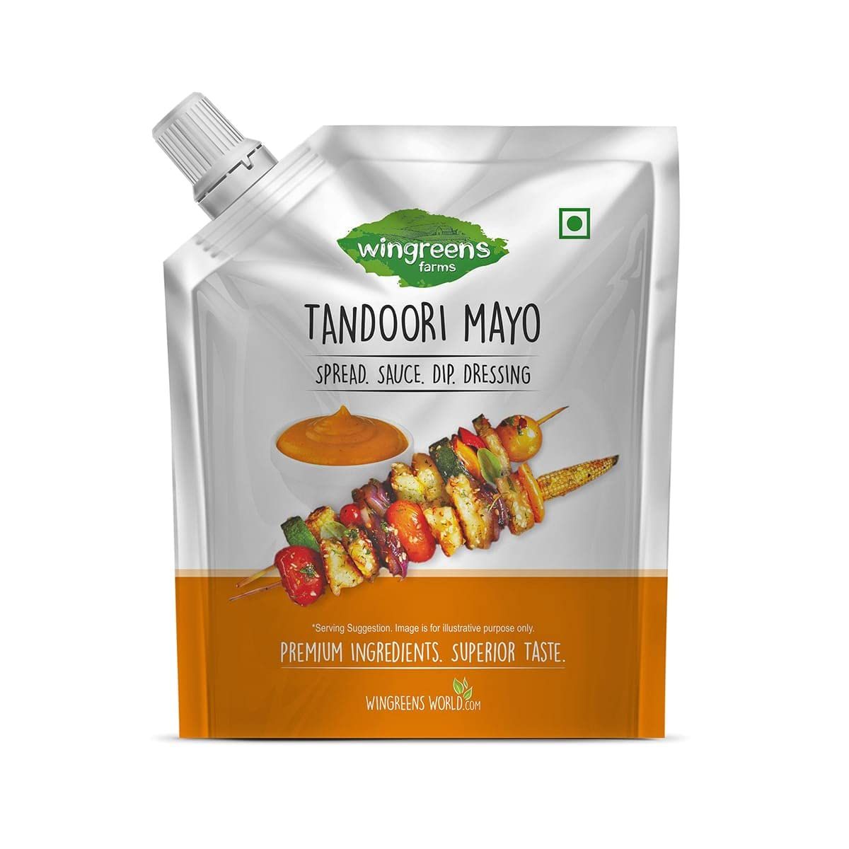 Wingreens Farms Tandoori Mayo, 180Gm