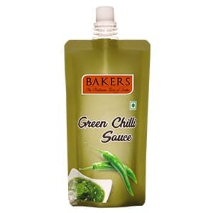 Bakers Green Chilli Sauce, 85G