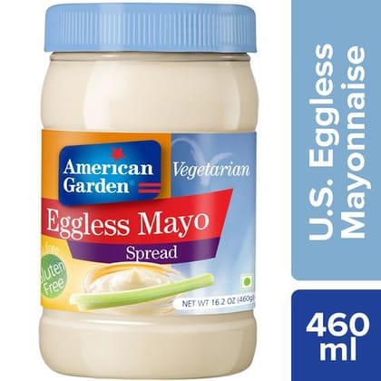 American Garden Mayonnaise, Eggless (Gluten Free), 473 Ml Bottle