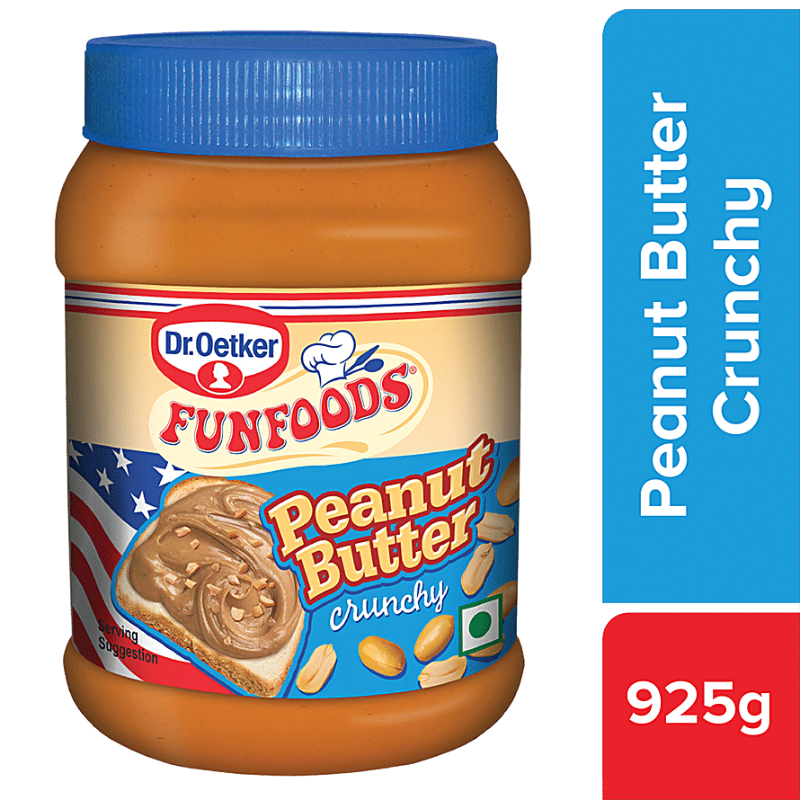 Dr. Oetker Funfoods Peanut Butter Crunchy, 925 G