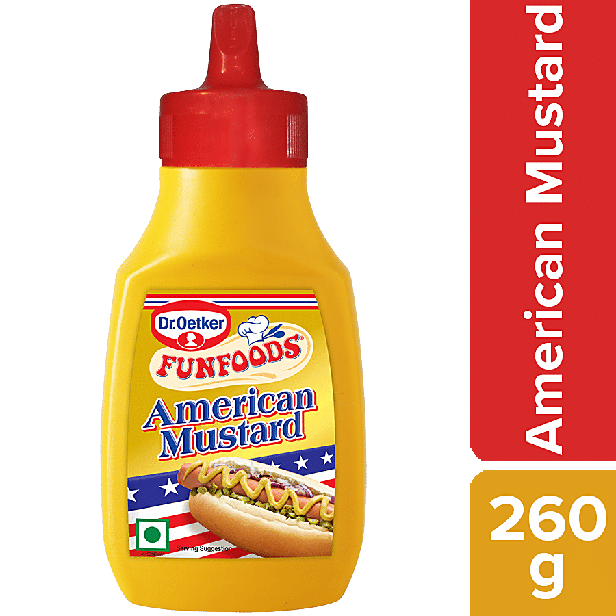 Dr. Oetker Funfoods American Mustard, 260 G