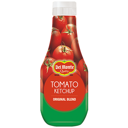 Del Monte Tomato Ketchup, Original Blend, 320 G Squeezy