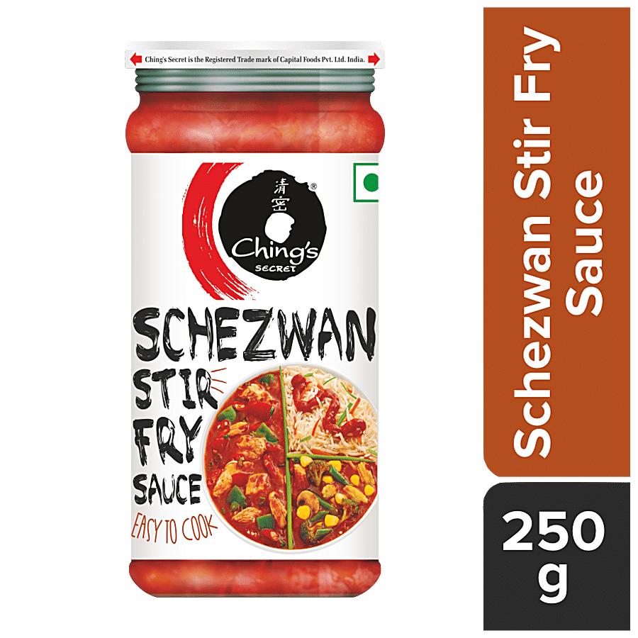 Ching's Secret Schezwan Stir Fry Sauce, 250 G Jar