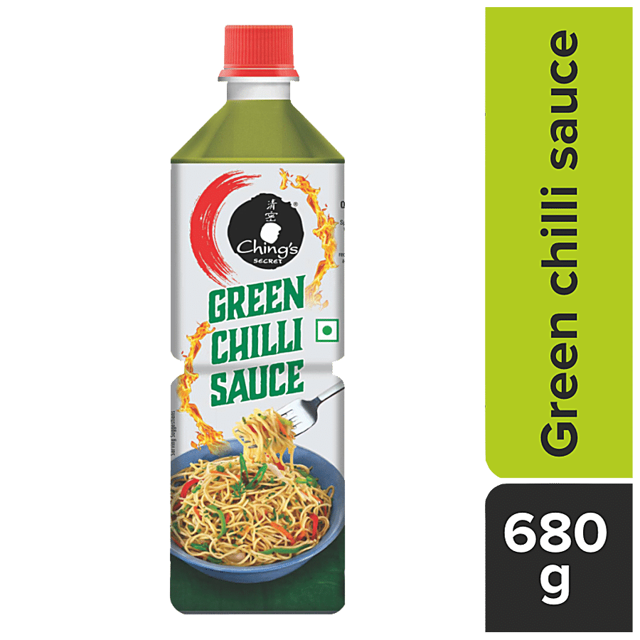 Ching's Secret Green Chilli Sauce, 680 G Bottle