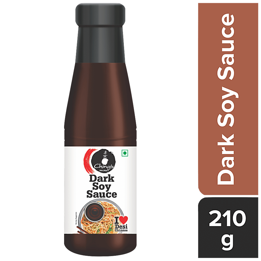 Ching's Secret Dark Soy Sauce, 210 G Bottle