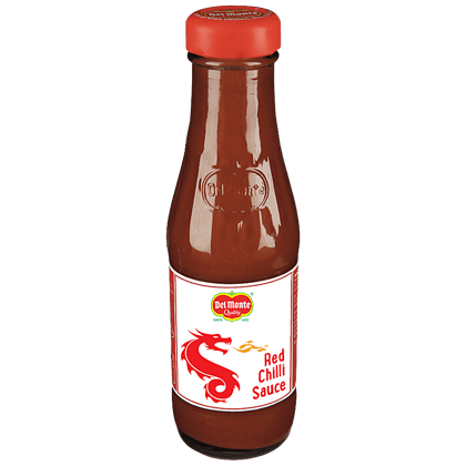 Del Monte Red Chili Sauce, 190 G Bottle