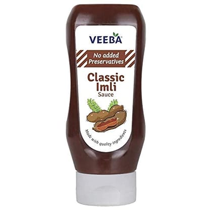 Veeba Classic Imli Sauce, No Added Preservatives, 360 G Pet Jar