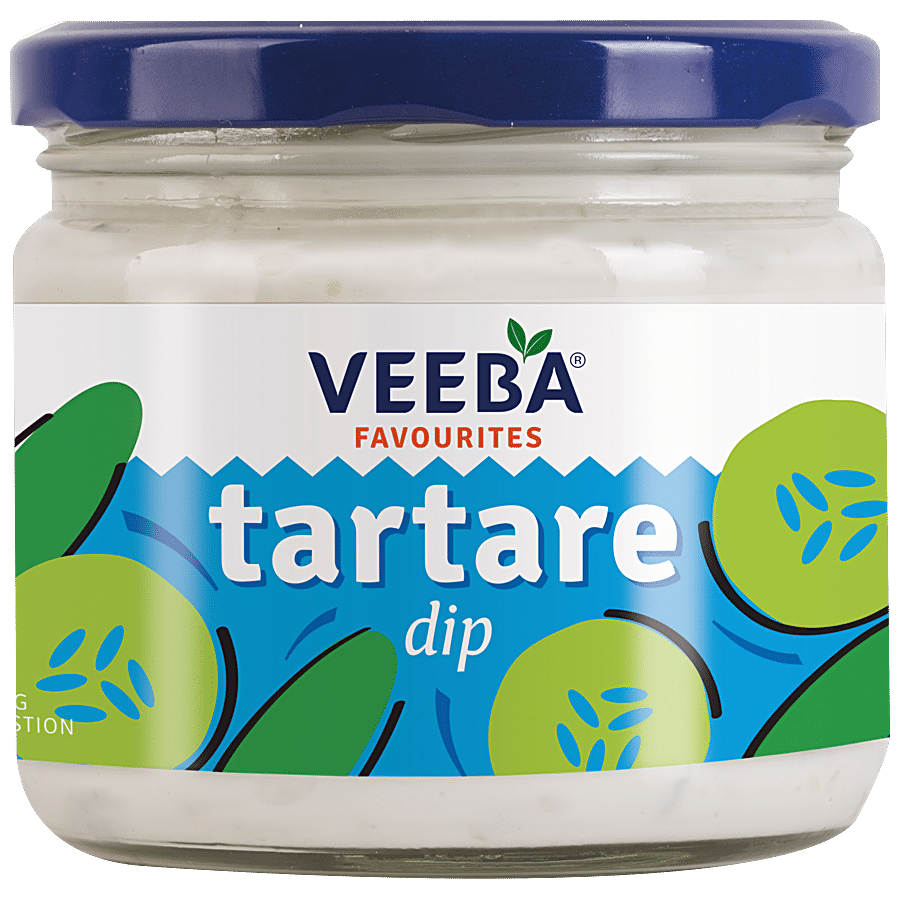 Veeba Dip, Tartare, 300 G Pet Jar