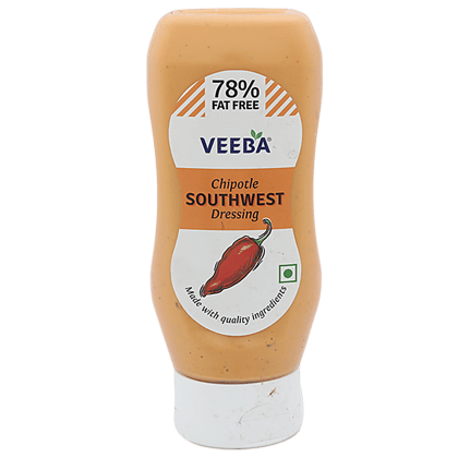 Veeba Chipotle Southwest Dressing, 300 G Bottle