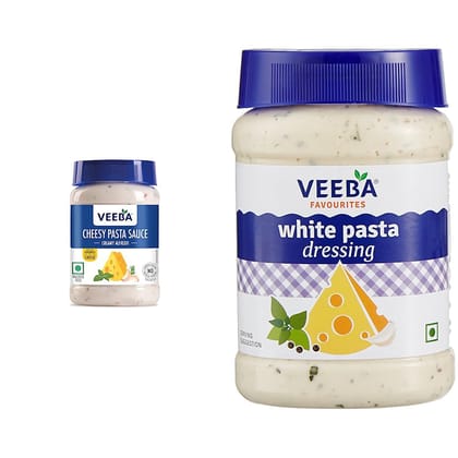 Veeba White Pasta Dressing, 250G, Pack Of 2